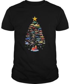 Cars Merry Christmas Tree Gift shirt