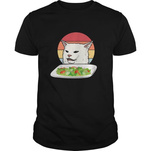 Cat Meme Woman Yelling at Cat Vintage shirt, hoodie, long sleeve