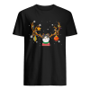 Cat Reindeer Christmas Holiday Funny T-Shirt