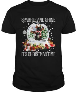 Cat Sparkle And Shine Its Christmas Time shirt