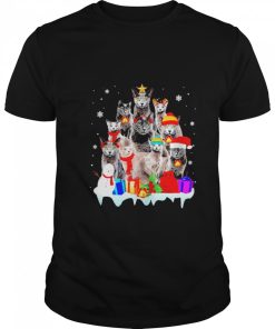 Cat merry christmas shirt