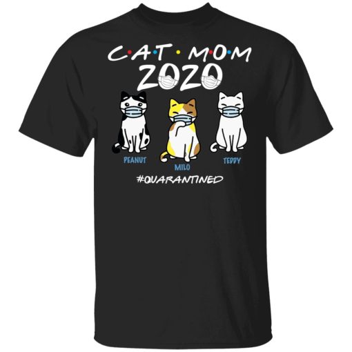 Cat mom 2020 quarantine shirt, hoodie, long sleeve