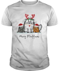 Cats merry fluffmas Christmas shirt