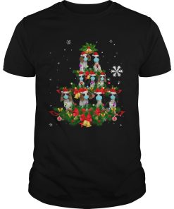 Cavalier King Charles Spaniel Christmas Tree Dog Mask Xmas Cute Gift shirt