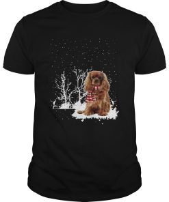 Cavalier King Charles Spaniel Merry Christmas shirt