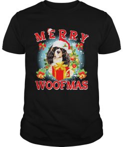 Cavalier King Charles Spaniel Merry Woofmas Christmas shirt