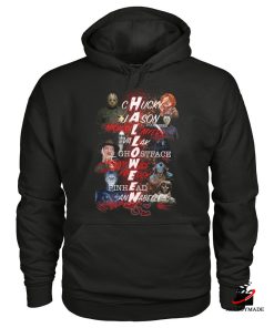 Character Halloween Horror Movie Chucky Michael Myers Graphic Tee, Unique Halloween Gifts