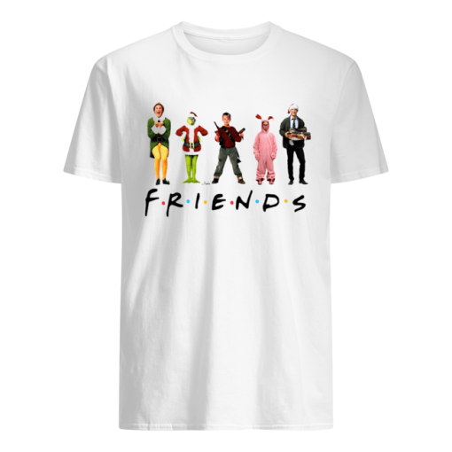 Characters Elf Grinch Kevin Friends Christmas shirt