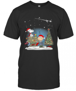 Charlie Brown And Snoopy Merry Christmas T-Shirt