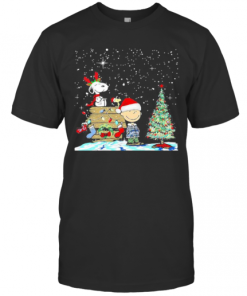 Charlie Brown Snoopy Christmas Tree T-Shirt