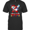 Charlotte Hornets Funny Santa Claus Dabbing Christmas 2020 T-Shirt