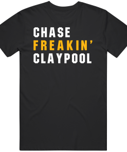 Chase Claypool Freakin Pittsburgh Football Fan T Shirt