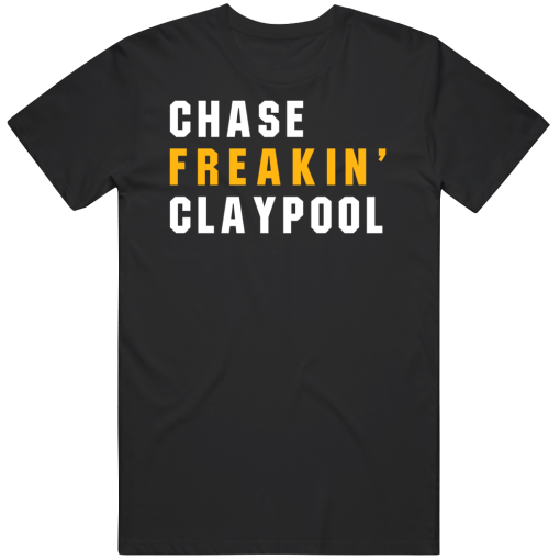 Chase Claypool Freakin Pittsburgh Football Fan T Shirt