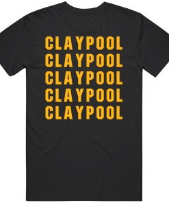 Chase Claypool X5 Pittsburgh Football Fan T Shirt