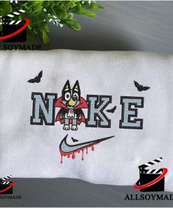 Cheap Bandit Heeler Nike Halloween Embroidered Sweatshirt, Halloween Gift Ideas For Adults