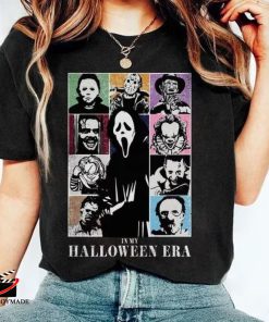Cheap In My Halloween Era Horror Movie Characters Shirt, Horror Friends Shirt