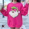 Cheap Pink Santa Claus Sweatshirt, Santa Claus Shirt