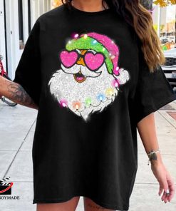 Cheap Pink Santa Claus T-shirt