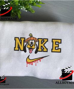 Cheap Pluto Nike Embroidered Halloween Sweatshirt, Cute Character Disney Embroidered Sweatshirt