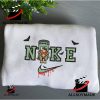 Cheap Rusty Bluey Nike Embroidered Halloween Sweatshirt, Halloween Gifts For Adults
