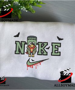 Cheap Rusty Bluey Nike Embroidered Halloween Sweatshirt, Halloween Gifts For Adults