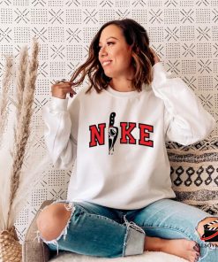 Cheap Scream Ghostface Knife Nike Halloween Shirt, Halloween Shirts For Adults