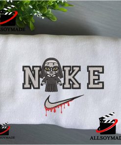 Cheap Valak Nike Halloween Embroidered Sweatshirt, Horror Character Halloween Hoodies Nike