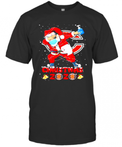 Chicago Bears Funny Santa Claus Dabbing Christmas 2020 NFL T-Shirt