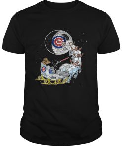 Chicago Cubs Star Wars Christmas Darth Vader Santas Sleigh shirt