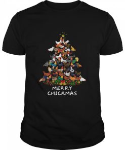 Chicken Tree Merry Chickmas shirt