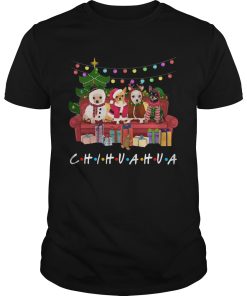 Chihuahua Friends Merry Christmas shirt
