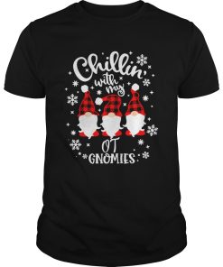 Chillin With My Gnomies Flannel OT Christmas 2020 shirt
