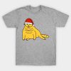 Chonk Cat in Santa Hat Christmas shirt