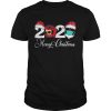 Christmas 2020 Quarantine Christmas Santa Face Mask shirt