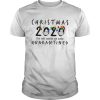 Christmas 2020 Santa Face Mask The One Where We Were Quarantined Light shirt