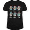 Christmas 2020 Santa Wearing Mask Wrong Xmas shirt