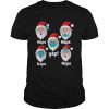 Christmas 2020 Santa Wearing Mask Wrong shirt