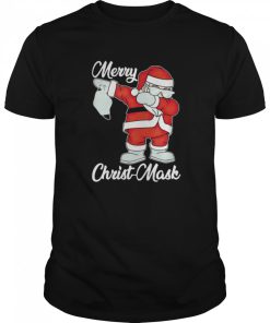 Christmas 2020 Santa claus dabbing merry christmas t-shirt