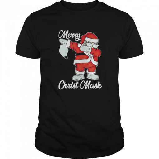 Christmas 2020 Santa claus dabbing merry christmas t-shirt