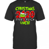 Christmas 2020 Uncle Grinch Hat Santa Claus Merry Xmas T-Shirt