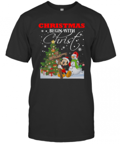 Christmas Begin With Christ T-Shirt