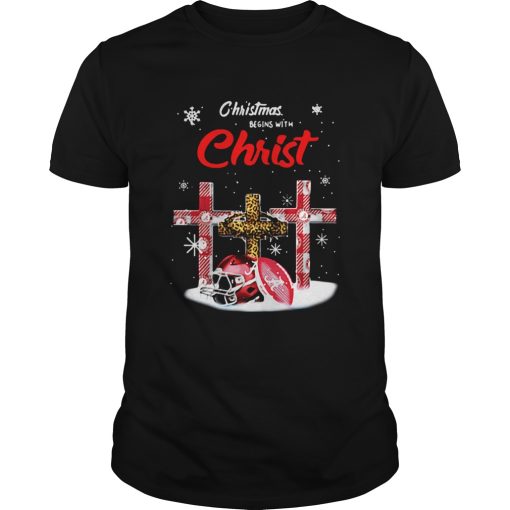 Christmas Begins With Christ Alabama Crimson Tide shirt