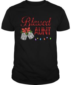 Christmas Blessed To Be Called Aunt T-Shirt