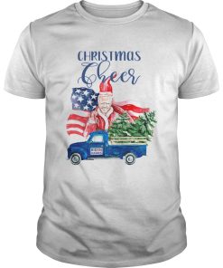 Christmas Cheer Joe Biden Santa Claus Flag US shirt