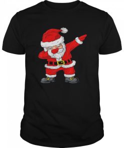 Christmas Dabbing Santa Claus Boys Girls Kids Xmas shirts
