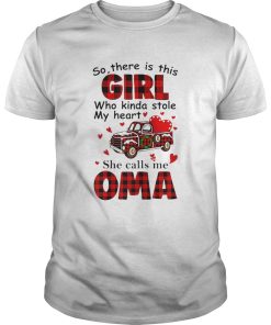 Christmas Girl Who Kinda Stole My Heart She Calls Me Oma shirt