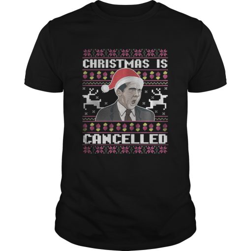 Christmas Is Cancelled Michael Scott shirt