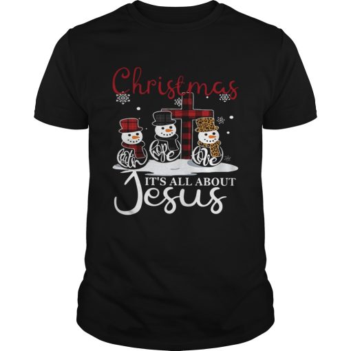 Christmas Its All About Jesus shirt