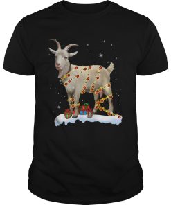 Christmas Lights Goat shirt
