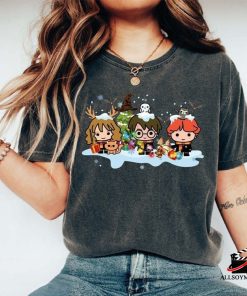 Christmas Magical Wizard T-shirt, Harry Potter Christmas Shirt